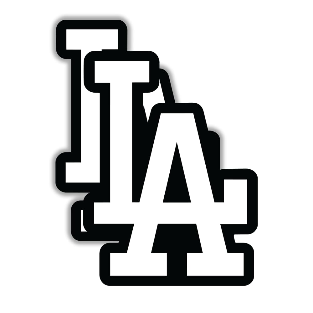 Stickers Los Angeles étanches pour relooker ordi portable et bouteille d'eau