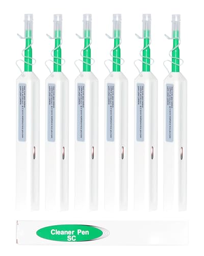 Bolígrafos limpiadores de fibra óptica de un solo clic para conectores SC, FC y ST de 2.5 mm
