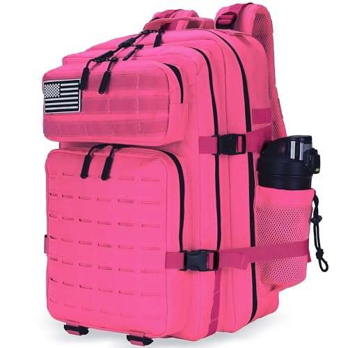Image of Military Tactical Backpack 45L /25L 3 Day Assault Pack Molle Daypack Hiking Backpack for Men and Women