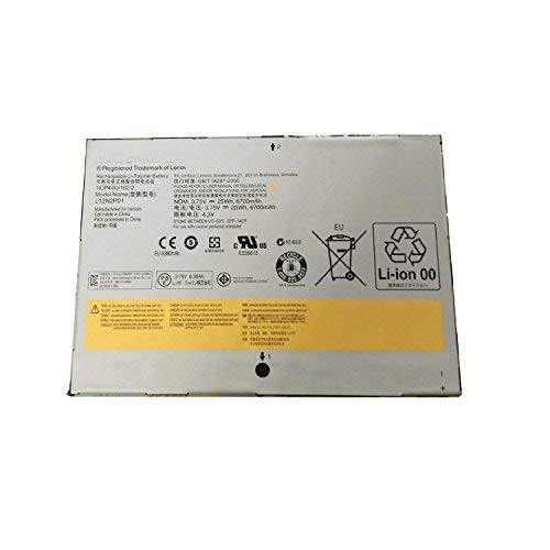 ELESKY L12N2P01 Laptop Battery New 3.75V 25Wh 6700mAh Compatible with Lenovo MIIX2 10 Series