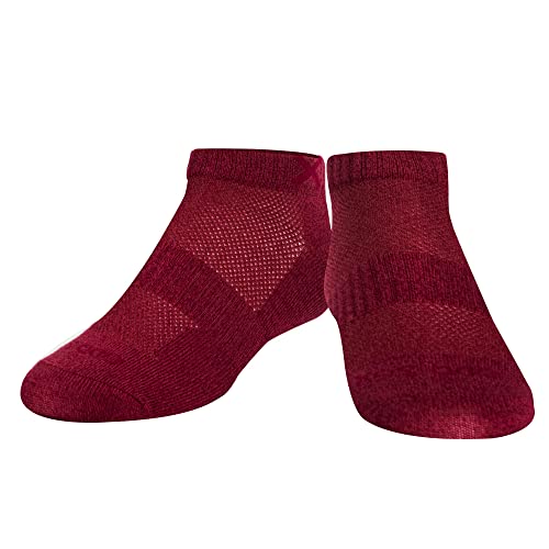 Image of Odd Sox - Basix Heather Athletic Ankle Socks - Performance Comfort Cotton Cushioned Breathable Arch Support - Unisex Sizing