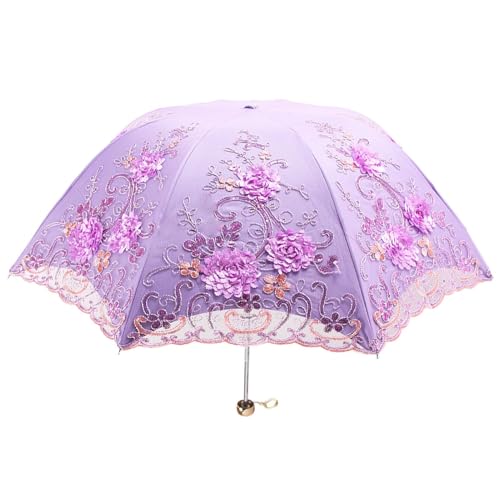 Parapluie parasol à dentelle idéal pour pique-nique, parc, plage et trajets quotidiens