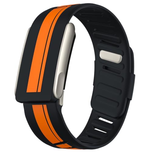 Image of omee Silicone Sport Band Compatible with Whoop 5.0 Band One, Peak and Life /MG Strap Men Women, Breathable Sport Adjustable Waterproof Replacement Wristbands Straps for Whoop 5.0 Silicone Bands