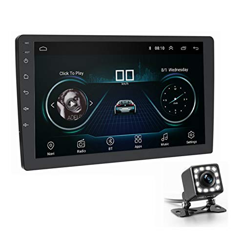 CarThree Android 8.1 Car Stereo 9 Inch Car Radio Touch Screen with GPS Navigation WiFi Backup Camera Bluetooth Hands Free Mirror Link Head Unit