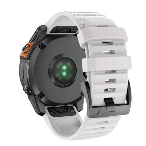 Bracelet silicone 22 mm flexible et ultra résistant pour Garmin Forerunner 965