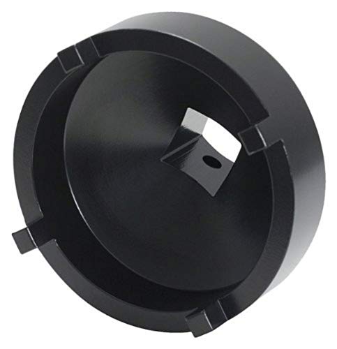 KS Tools 450.5004 0.5-inch Groove Nut Socket, Black