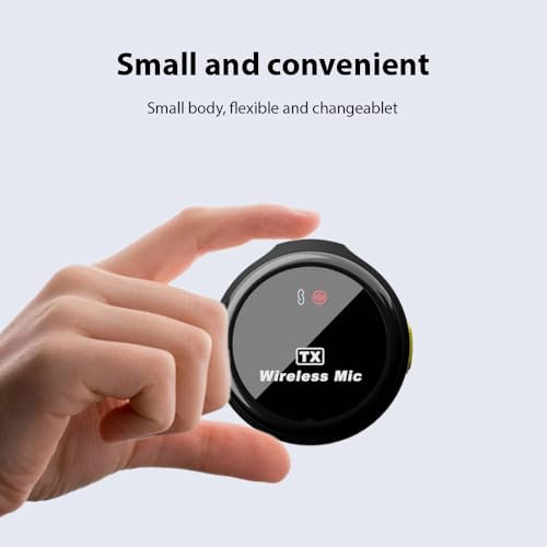 Micro lavalier sans fil double magnétique avec boîtier de charge Type-C - 3