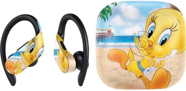 Skinit Decal Audio Skin Compatible with PowerBeats Pro - Officially Licensed Looney Tunes Tweety Bird Super Sized Pattern Design