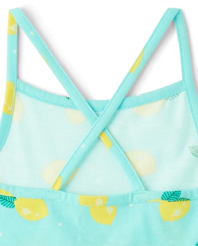 The Children's Place,Girls,Casual Sleeveless Tiered Dresses,Mint Tint,Large2