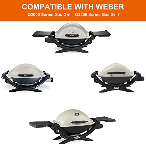 Image of DELSbbq Gas Grill Valve Regulator for Weber Q2000 Q2200 Series 54060001 396002 566001 566002, Replacement Parts for Weber 64865 Contorl Valve Regulator Assembly