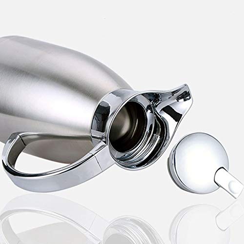 Tetera eléctrica de acero inoxidable 2.3L doble pared miniatura 4