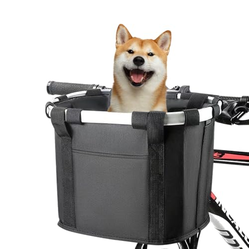 Front Bike Basket with Handles