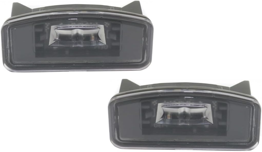For Honda Pilot 2016-2022 License Plate Light Driver and Passenger Side | Pair | CAPA Certified | Replacement For HO2870102, HO2870102C | 34100-TZ5-A01
