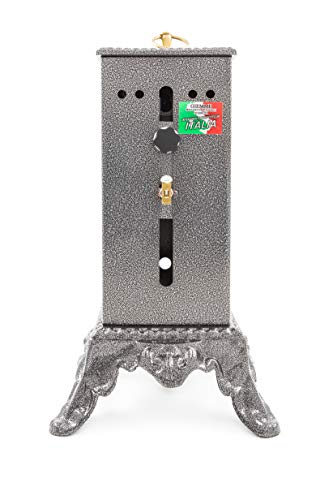 GIEMME Tournebroche Électrique pour Barbecue – Rôtissoire pour Barbecue ou Cheminée – Supporte jusqu’à 6 kg