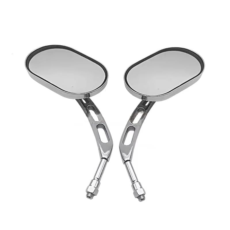 Retrovisores moto motocicleta m8 universales espejo retrovisor cromado vulcan z250sl