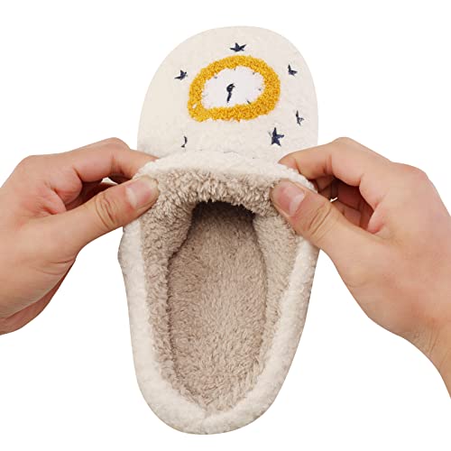 Qubuwalk Meet Me At Midnight Merch Soft Plush Fuzzy Slippers Warm Cozy House Slippers For Women Men Slip-On Indoor Outdoor Slippers #TOP1