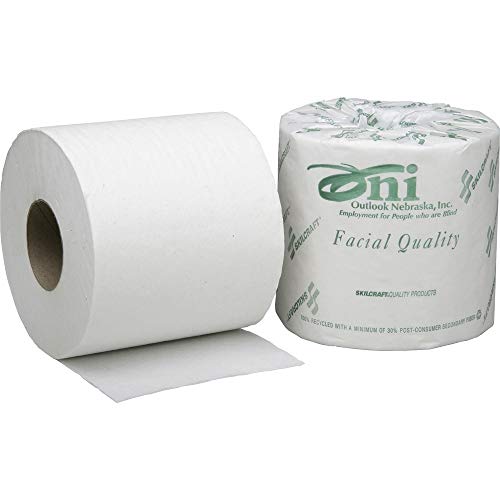 Skilcraft NSN5547678 Facial Quality Toilet Tissue Paper - White