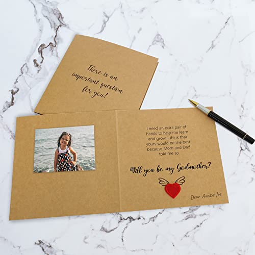 Hamuiers Will You Be My Godmother Proposal Card, Godmother Proposal Gift, Godmother Gifts From Godchild, Godmother Request Asking Card For Baptism #TOP5