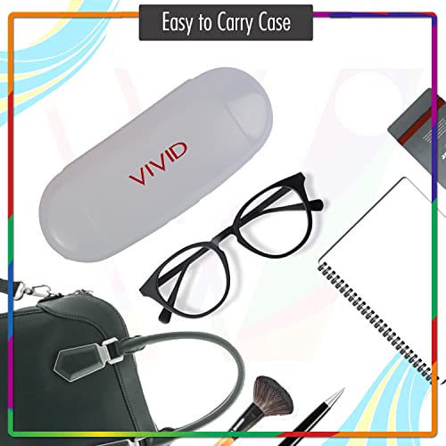 Image of VIVID Vision Unisex Adult Lightweight Eyewear Specs Case Cover | Protect Eye Glasses | Chashma Dibbi | Sunglass Box