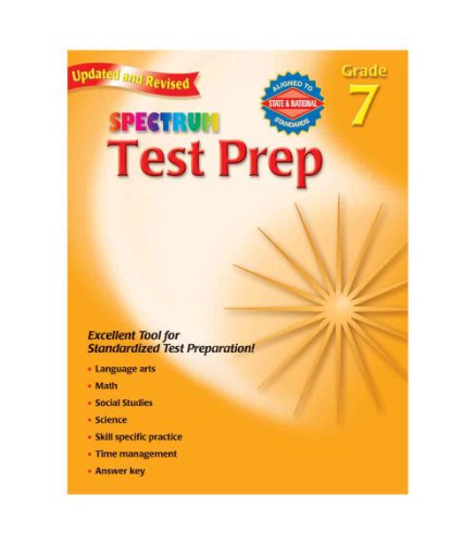 Test Prep, Grade 7 (Spectrum)