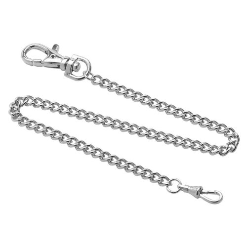 Gotham Stainless Steel 14 Inch Pocket Watch Chain # GWCSTCHAIN