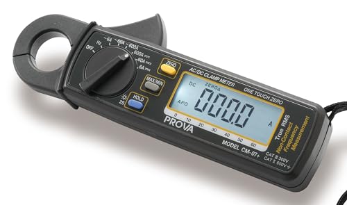 Taiwan Quality PROVA CM-07+ Pinza Amperimétrica AC/DC Multímetro Digital Profesional de Alta Precisión miniatura 2