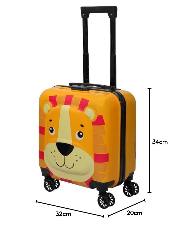 Image of Polo Class Junior Kids Trolley Bag-Yellow