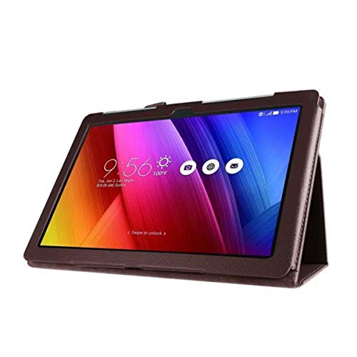 INSOLKIDON Compatible with ASUS Zenpad 10 Z300 Z300CL Z300CG 10 inch Tablet Case Leather Back Cover Protective Case Ultra Slim Bumper Full Body Protection Bracket Leather Case (Blue) - Image 3
