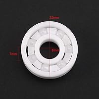 608 ZrO2 Mini-Kugellager, ß, aus Keramik, für Fingerspielzeug, 8 x 22 x 7 mm – Ansicht 5