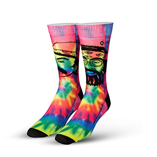 ODD SOX Men's Cheech & Chong Trippy Socks Multi-Color