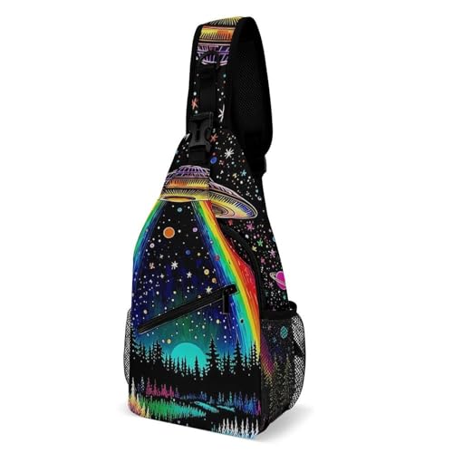 Mochila tipo sling unisex Supdreamc resistente y ligera miniatura 1