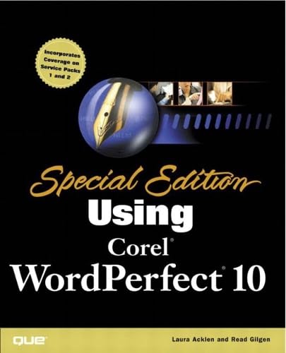 Using Corel Wordperfect 10 (SPECIAL EDITION USING): Acklen, Laura ...