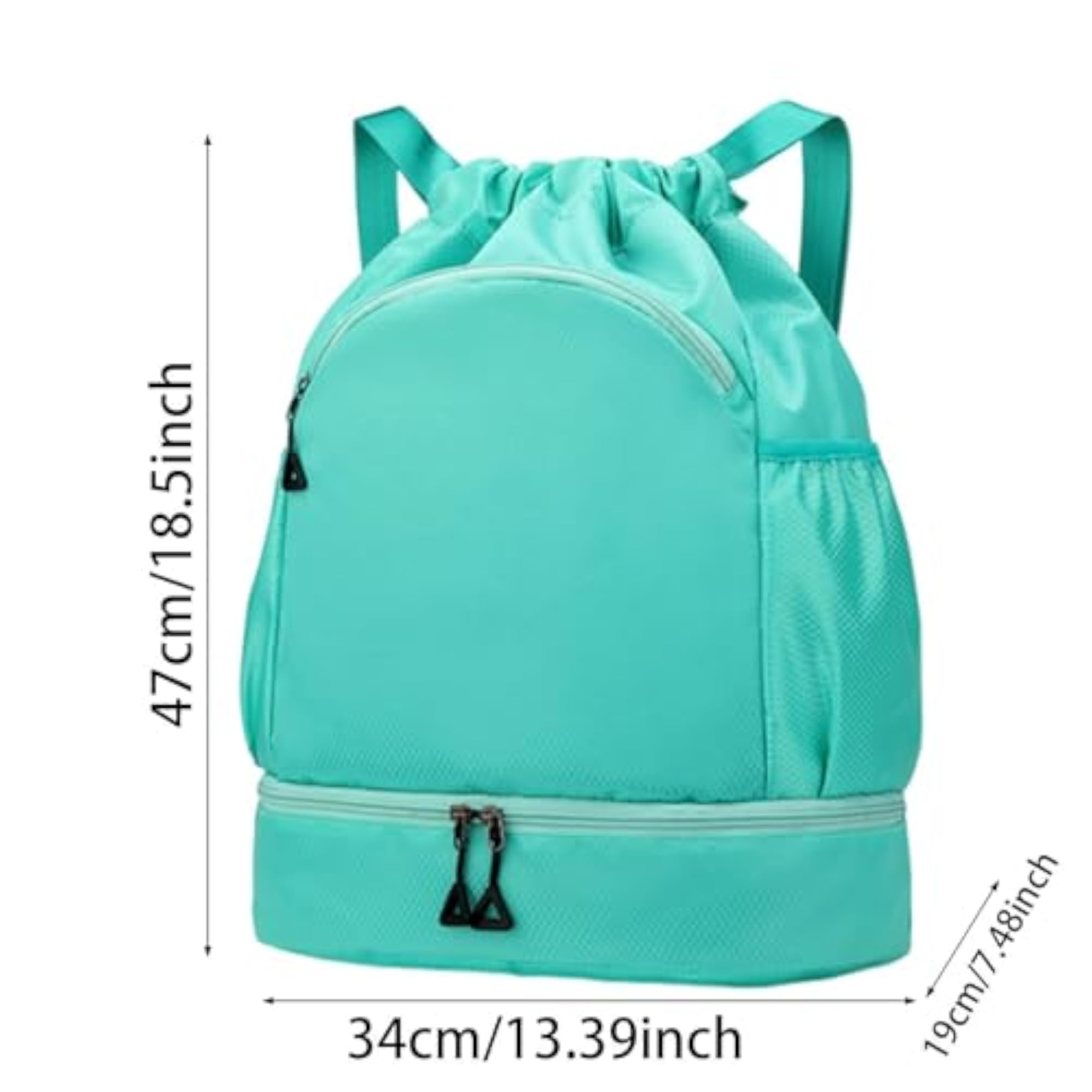 Christmas Swim Wet and Dry Separation Gym Bag