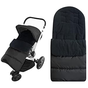 Footmuff, Universal Baby Stroller Footmuff with Two Way Zip Waterproof & Windproof Pram Footmuff Sleeping Bag Buggy…