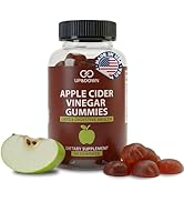 Up&amp;Down Supplements Apple Cider Vinegar Gummies, Weight Management, Made in USA, Digestive &amp; Immu...