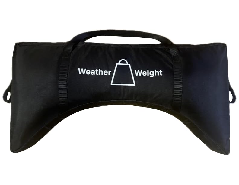 Weather Weight - Over Wheel Well Truck Traction Weight Sand Bag Set - Pickup Truck/Cargo Van/SUV - Bed Weight For Traction And Vibration Controle. Add Sand To Improve Winter And Off Road