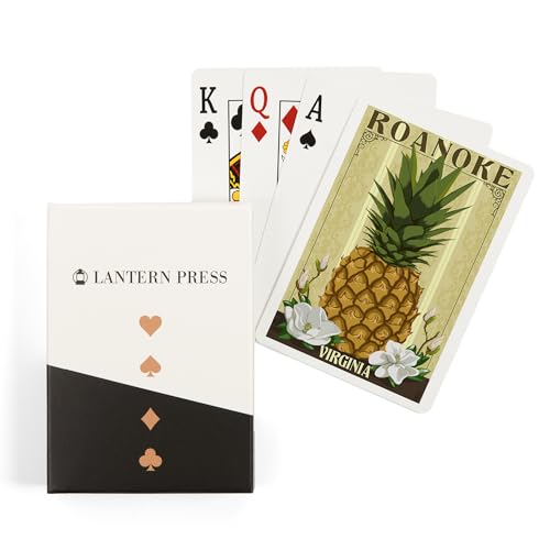 Baraja de cartas Lantern Press Roanoke Virginia poker