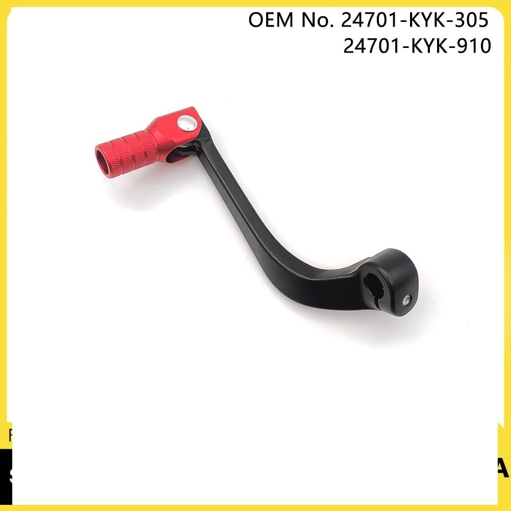 Motorcycle Gear Shifter Motocross Motorcycle Gearshift Lever Aluminum Folding Gear Shift Rod For CRF 110 CRF110F 2013-2025 Dirt Bike Parts