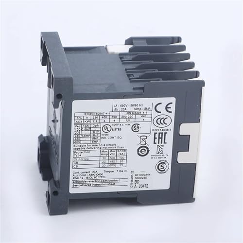 Contacteur LC1K0910M7 : commande moteur stable en basse tension - 4