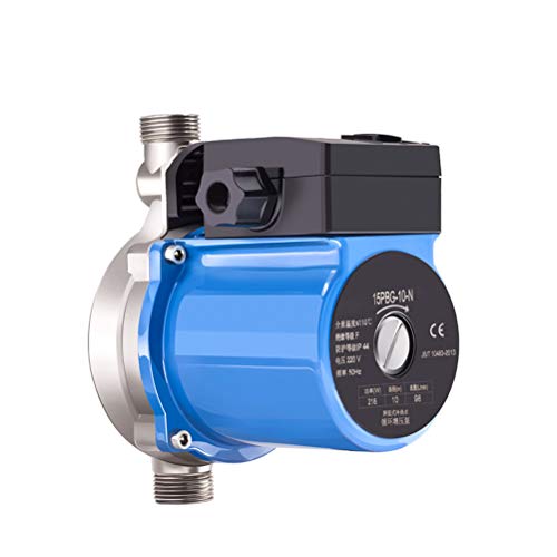 Water Pump, Stainless Steel Booster Pump, Household Solar Water Heater Fully Automatic Mute Booster Pump, Circulating Pump, Pipeline Pump, 218W, 220V