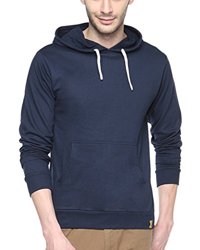Image of Campus Sutra Men's Cotton Hooded Neck Hoodie