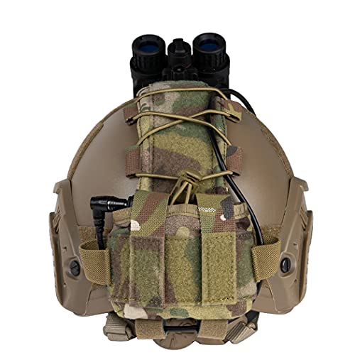 Idogear Helmet Battery Pouch Counterweight Pouch Mk2 Helmet Battery Pack Balance Weight Bag 500D Nylon Helmet Battery Bag For Airsoft Hunting Outdoor Sports #TOP5
