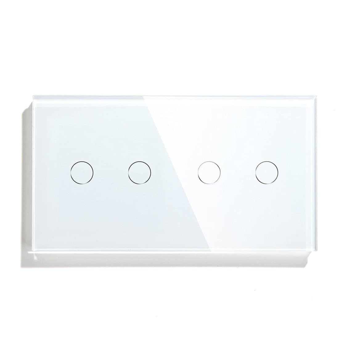 Interrupteur tactile 4 boutons pour simplifier l'éclairage du salon