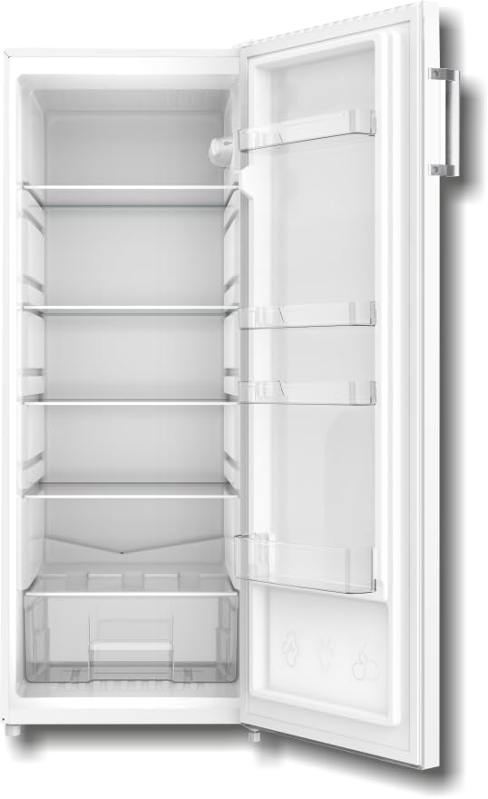 Rommer Frigorifico FLE 148, capacidad 242 litros, clasificacion energética E, blanco