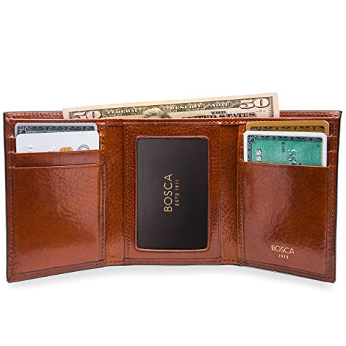 Image of Bosca Men's Double I.D. Trifold