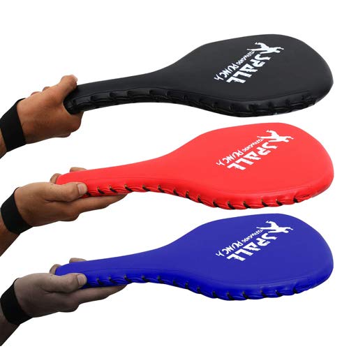 Taekwondo Kick Striking Pad for Boxing Martial Arts Muay Thai Kickboxing and Karate Wing Chun Punching Practice Karate Training Striking BY SPALL (RED)