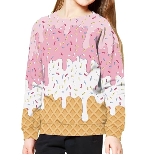 Unisex Fall Crewneck Sweatshirt Cute Funny Printed Casual Long Sleeve Pullover4
