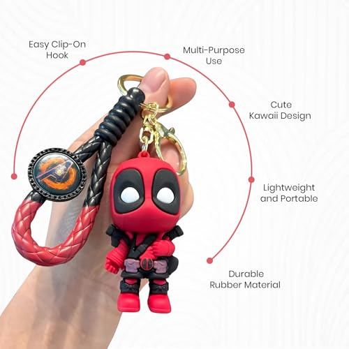 Image of Keychains For Girls Boys, Cute Pendant Keychains Accessories, Cute Kawaii Key ring Purse Backpack, Key Chain Accessories Wristlet Key chain Car Charms