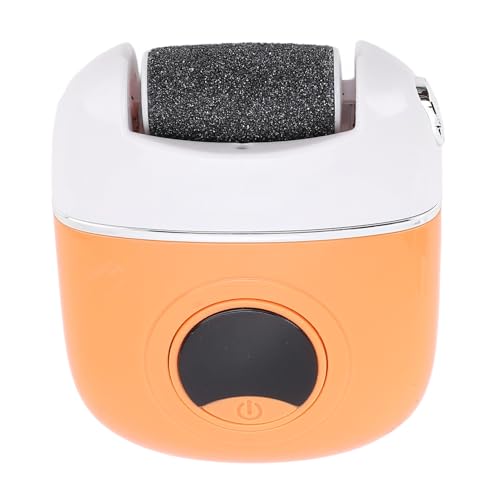 Yinhing Removedor Eléctrico de Callos para Pies Potente Pantalla LED Automática de 2 Velocidades Lima Eléctrica para Pies de 500 MAh para Suaves y Suaves Pedicura ABS Naranja