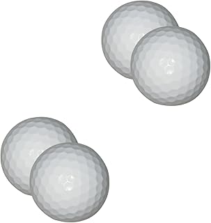 BESPORTBLE 4Pcs Golf Water Glow In The Dark Golf Balls Luminous Golf Balls LED Golf Balls Glow Golf Balls Football Golf Balls Fluorescent Golf Balls Glowing Golf Balls Golf Balls Tools